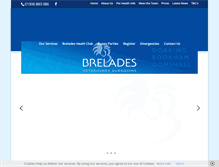 Tablet Screenshot of breladesvets.com